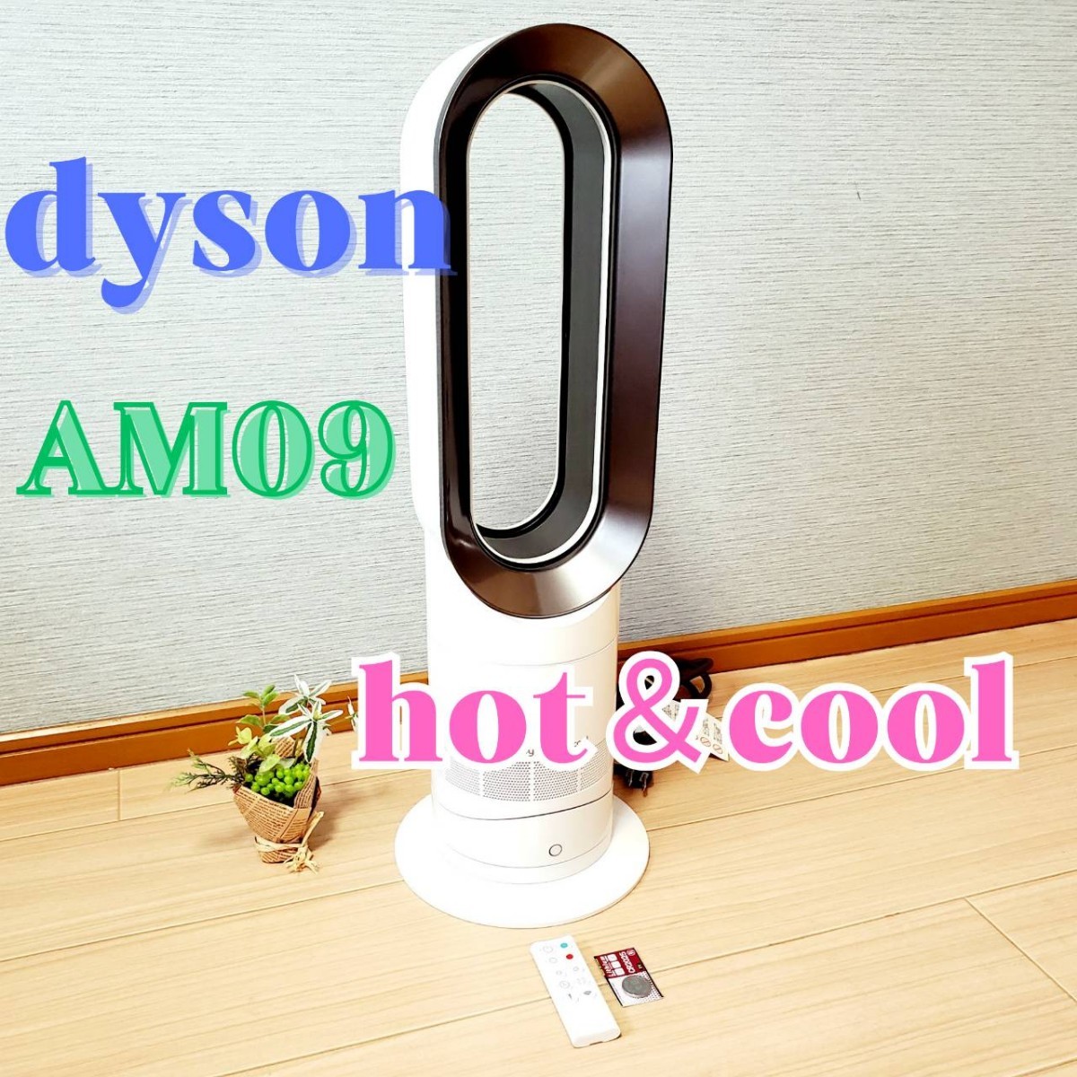【美品】Dyson ダイソン Hot+Cool AM09