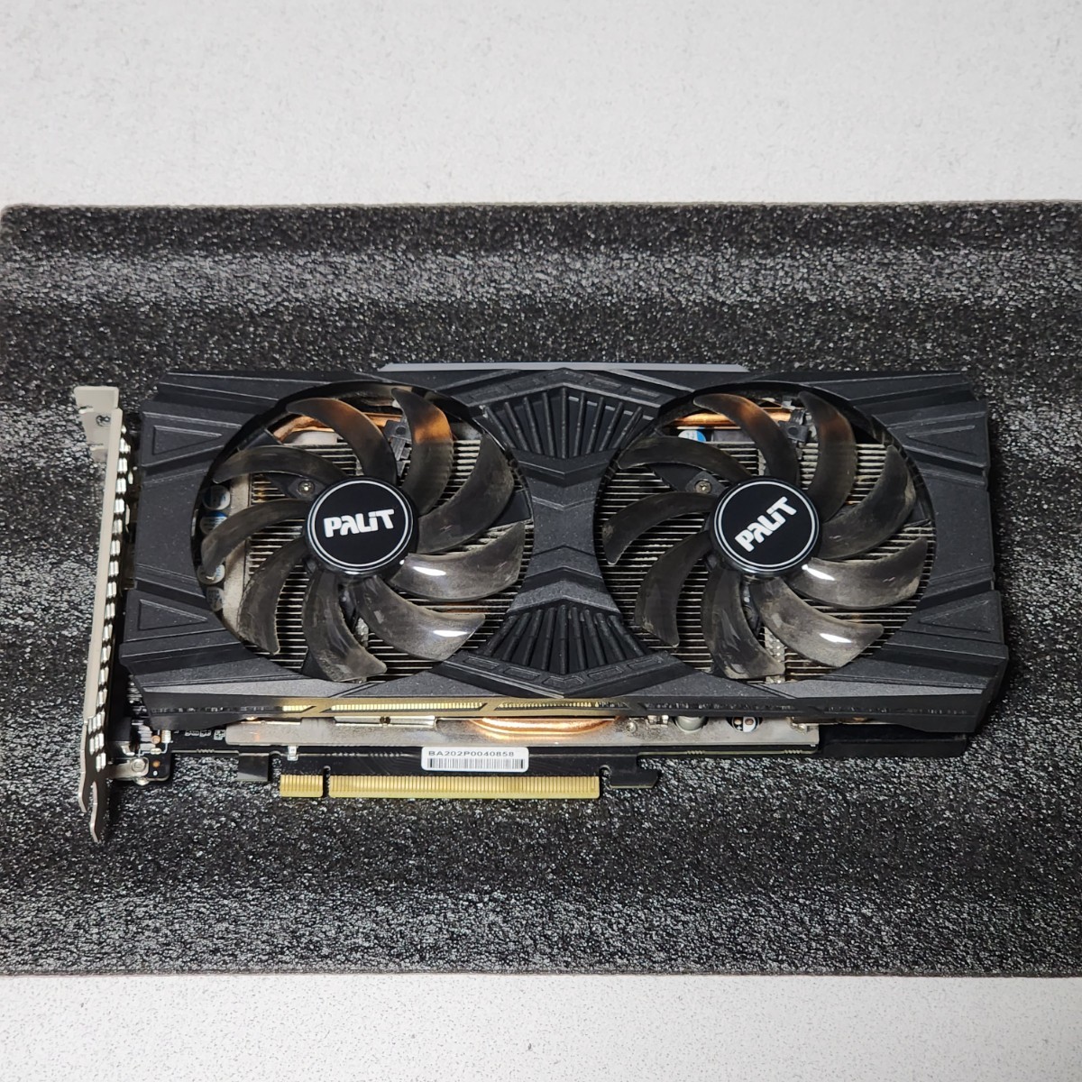 PALIT GEFORCE RTX2060 SUPER DUAL 8GB GDDR6 動作確認済み PCパーツ グラフィックカード PCIExpressの画像1