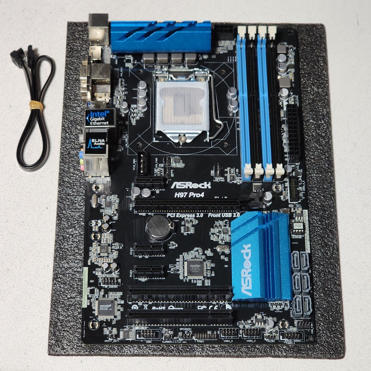 ASRock H97 Pro4 LGA1150 ATXマザーボード 第4・5世代CPU対応 最新Bios 動作確認済 PCパーツ (2)_画像1