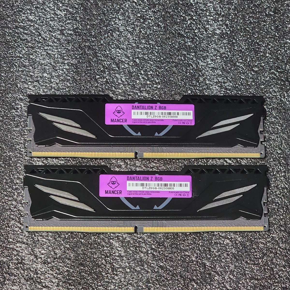 MANCER DANTALION Z DDR4-3200MHz 16GB (8GB×2枚キット) 動作確認済み デスクトップ用 PCメモリ の画像1