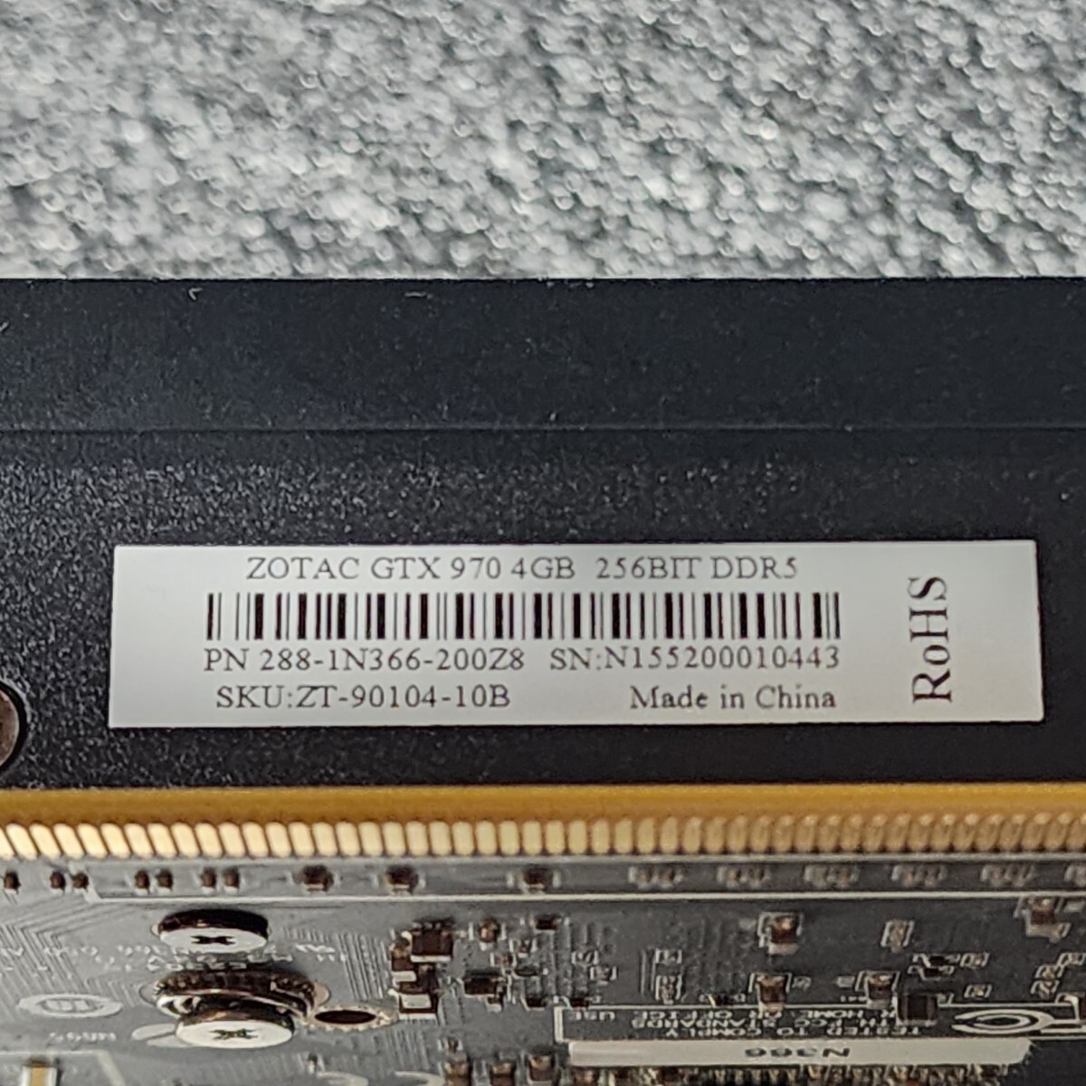 ZOTAC GEFORCE GTX970 4GB GDDR5 動作確認済み PCパーツ グラフィックカード PCIExpressの画像4
