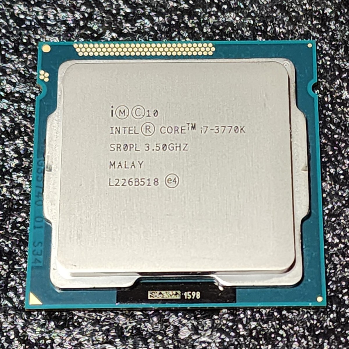 CPU Intel Core i7 3770K 3.5GHz 4コア8スレッド IvyBridge PCパーツ インテル 動作確認済みの画像1