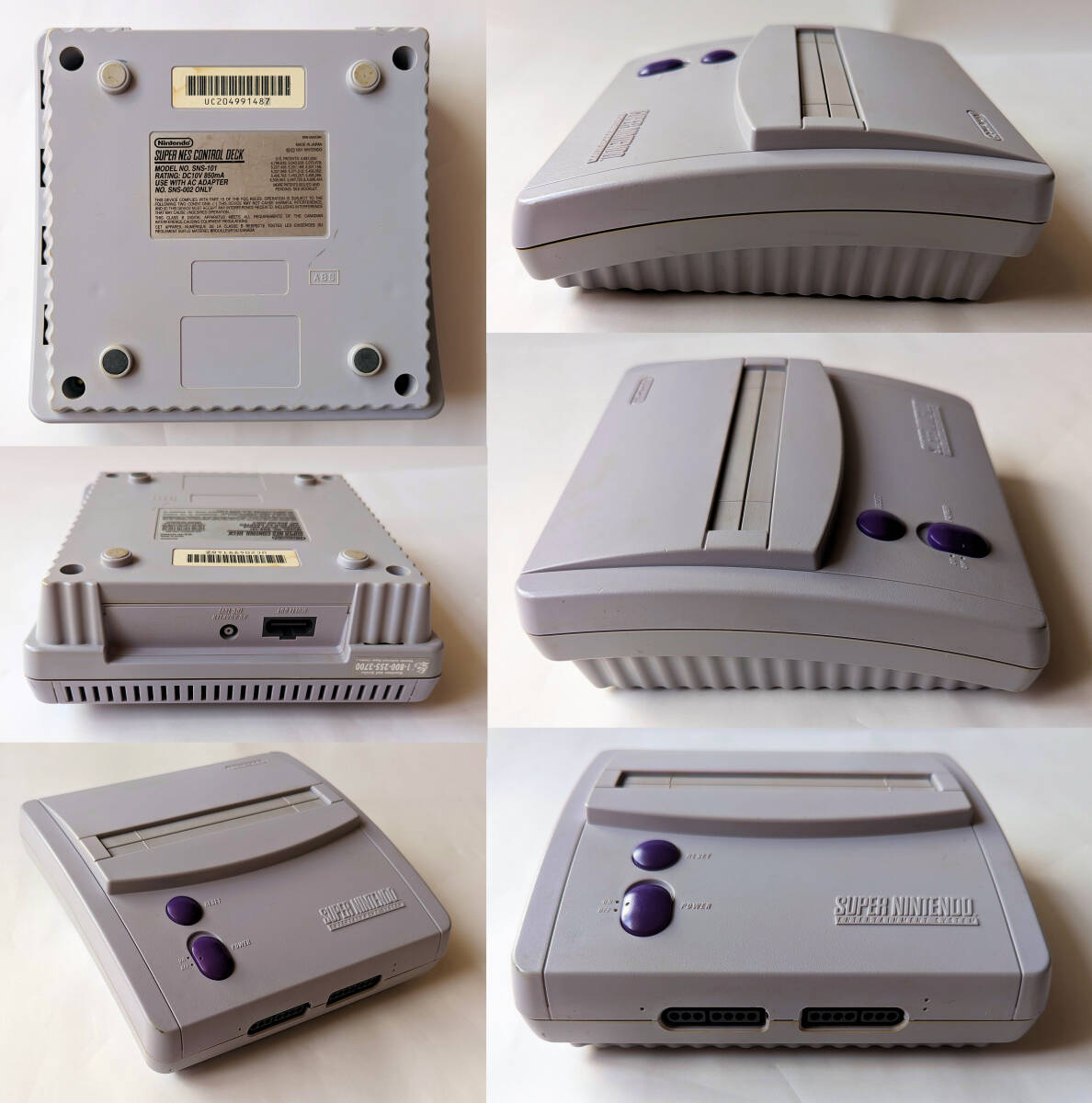 北米版 SNES JR スーパーファミコン ジュニア 本体 SUPER 北米版 SNES JR スーパーファミコン ジュニア 本体 SUPER
