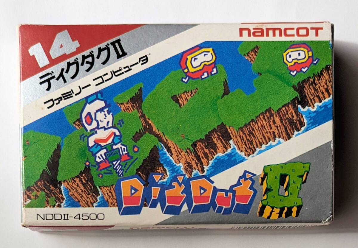 FC ディグダグII ナムコ14 DIG DUG 2 Namco Vol.14 ★ ファミコン FAMICOM