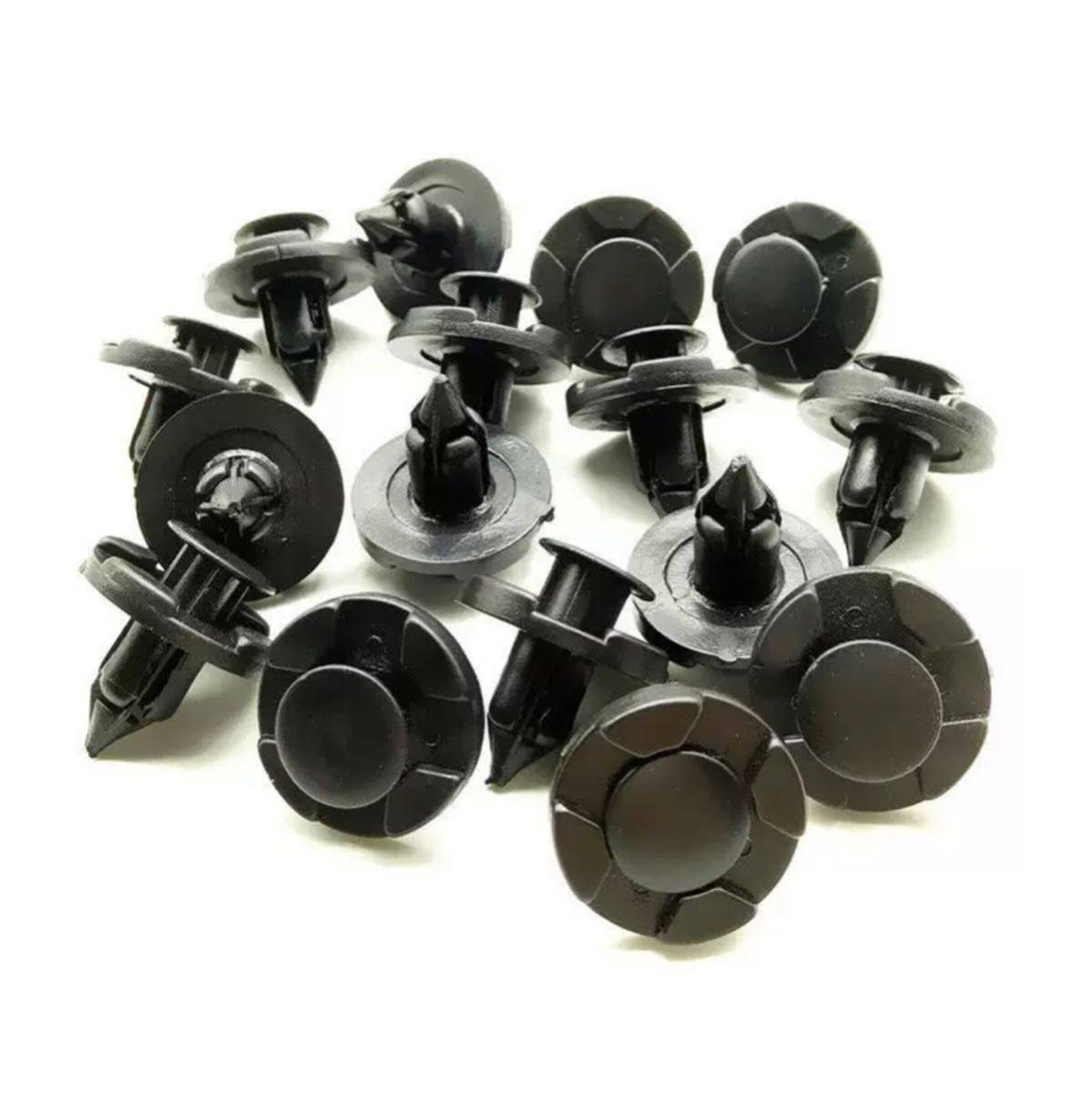 150 piece set 8mm hole diameter trim clip push type bumper grip hole rivet trim clip push rivet after market goods 