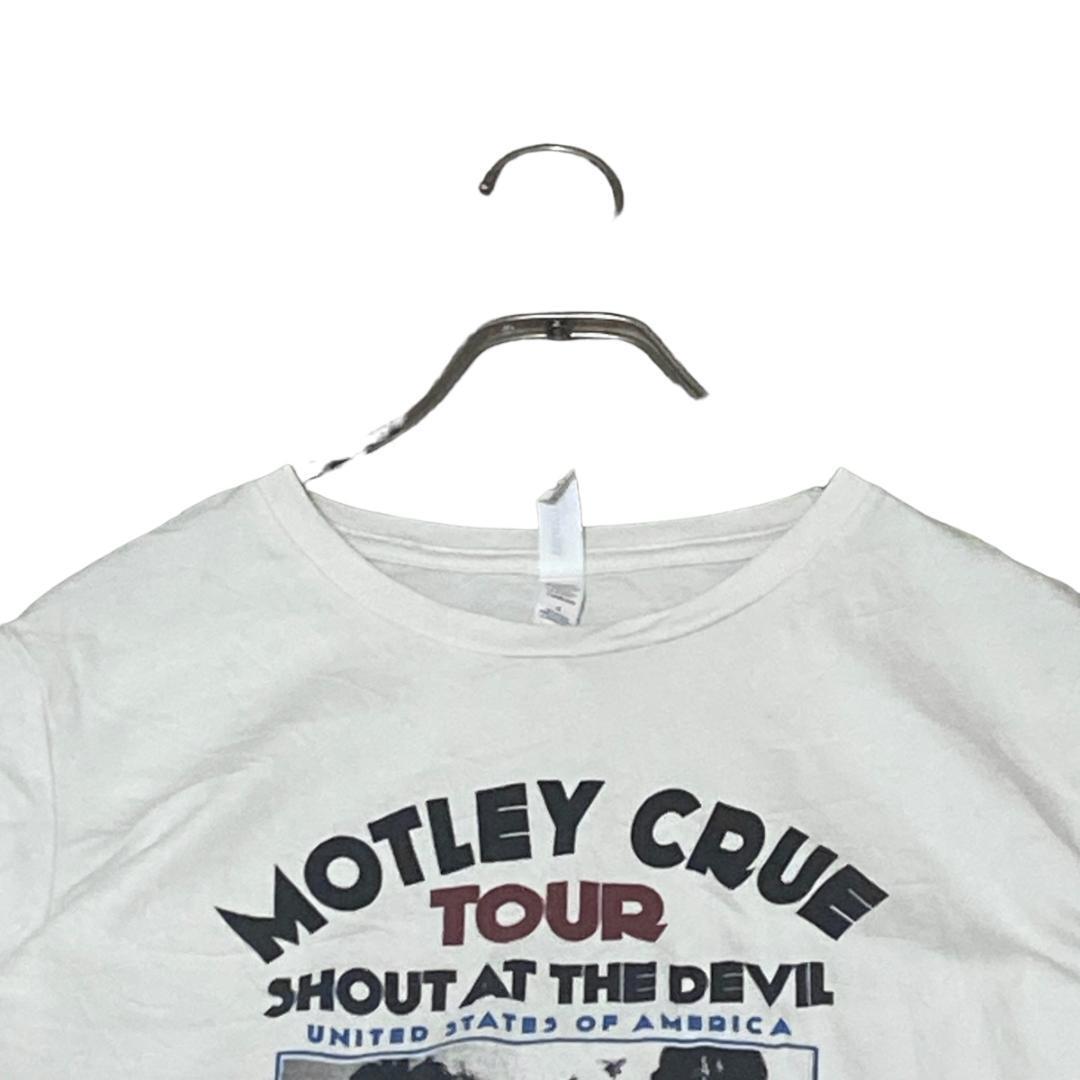MOTLEY CRUE ヘヴィメタルバンド 半袖Tシャツ ツアーTシャツs90 L相当