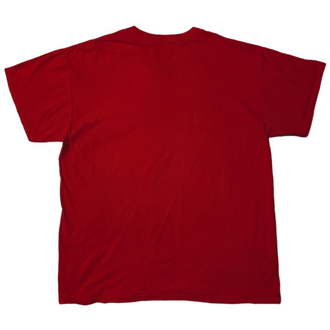 Majestic 半袖Tシャツ ジョージア大学 ブルドッグス レッド x26 L相当_画像2