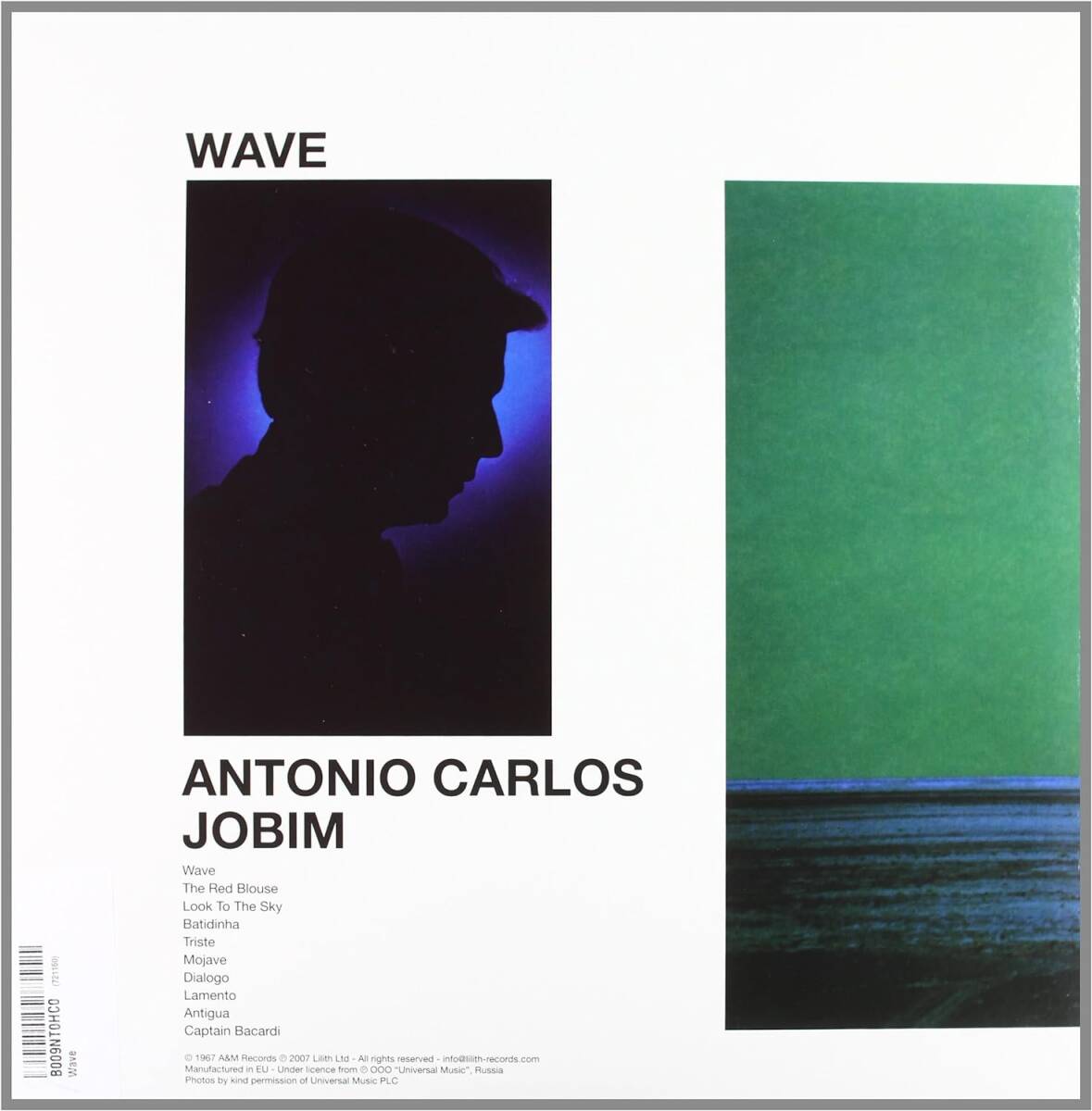 Antonio Carlos Jobim アントニオ・カルロス・ジョビン - Wave CD付限定再発アナログ・レコード