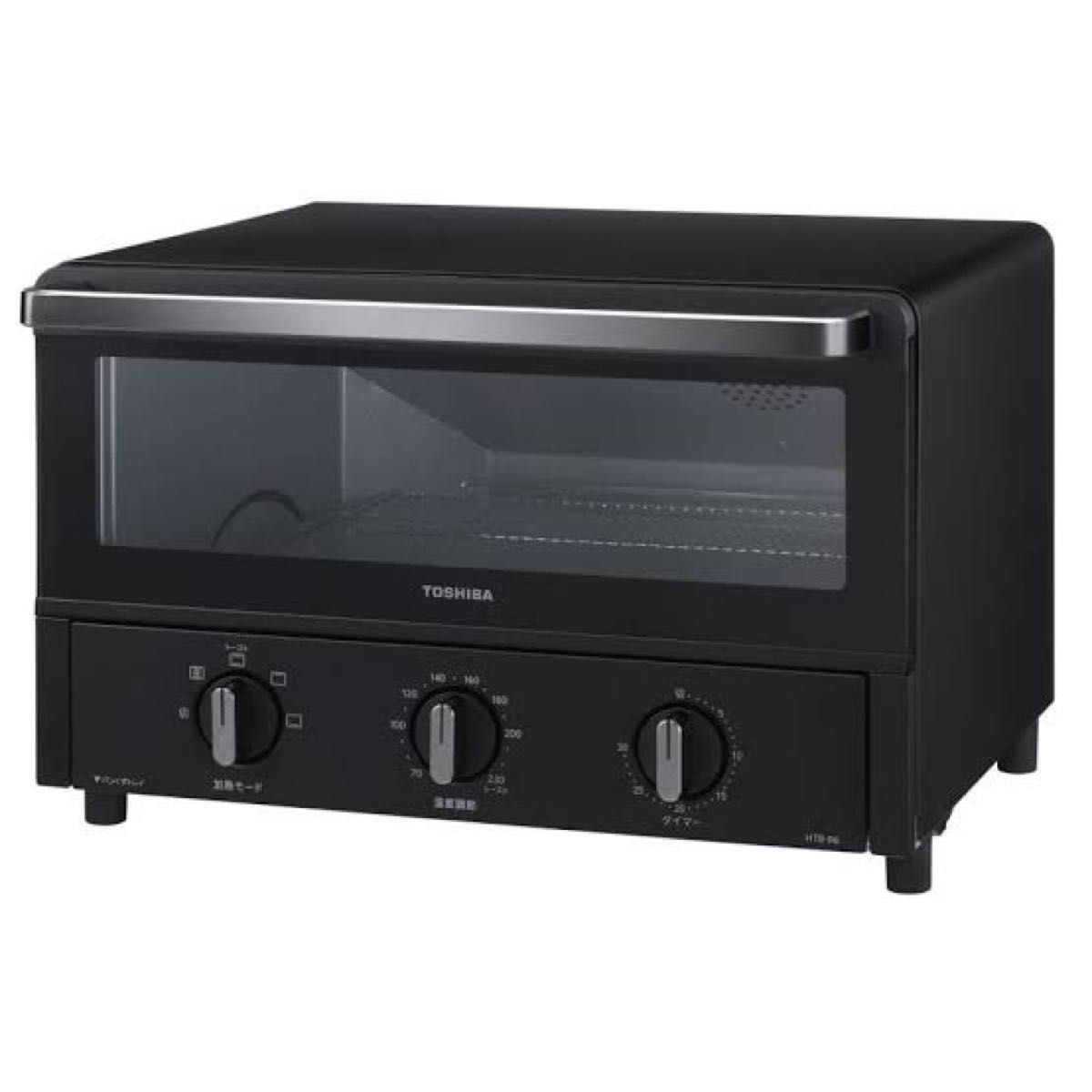 オーブントースター HTR-R6-K （ブラック）