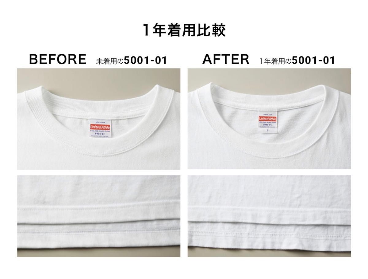 Tシャツ  半袖 5.6オンス ハイクオリティー【5001-01】M ビリヤードグリーン 2枚セット 圧縮発送