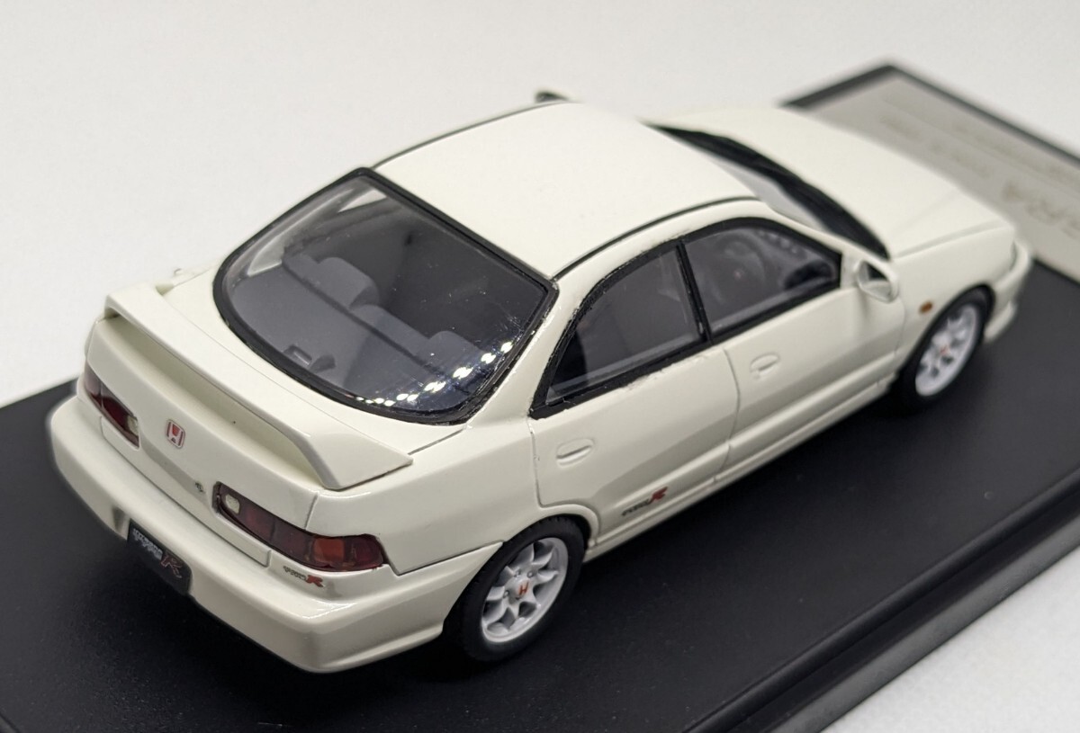 1/43 Hi-story HONDA Integra Type R 1996 Championship White ホンダ インテグラ ハイストーリー チャンピオンシップホワイトの画像5