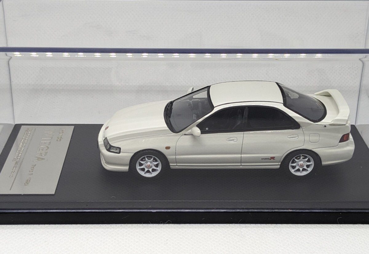 1/43 Hi-story HONDA Integra Type R 1996 Championship White ホンダ インテグラ ハイストーリー チャンピオンシップホワイトの画像7