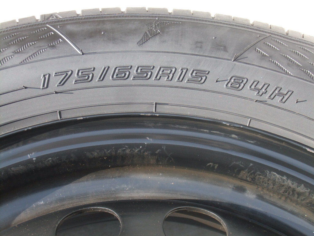 トヨタ純正ホイール NHP10 アクア カローラフィールダー スペイド ポルテ 5J 100 +39 20/21年製 175/65R15 4本 B04_画像7