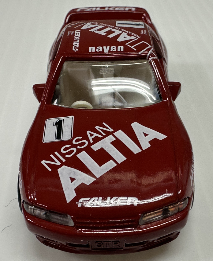 トミカ NJSSAN ALTIA FALKEN SKYLINE R32 GT-R N1 CHAMPION 絶版 ビンテージ 当時物 新品未使用 未開封品_画像3