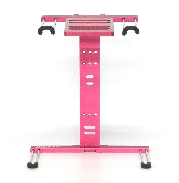 T069T...*STANTON PC stand UBERSTAND Laptop stand metal pink color sound equipment DJ equipment PCDJ LAP top * stand 