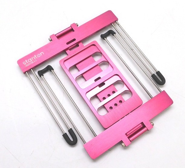 T069T...*STANTON PC stand UBERSTAND Laptop stand metal pink color sound equipment DJ equipment PCDJ LAP top * stand 