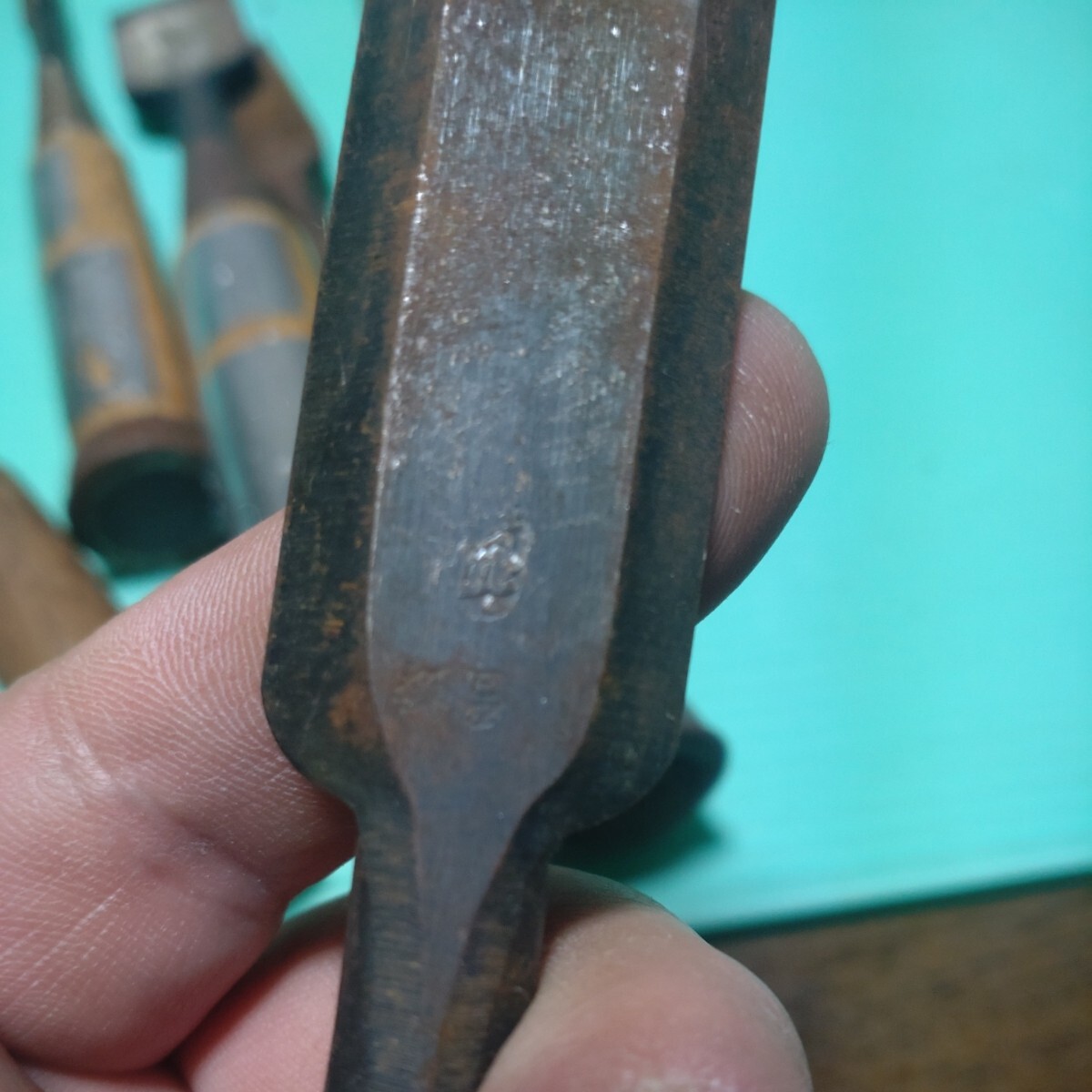  carpenter's tool only flea . old tool 8ps.@ together set 
