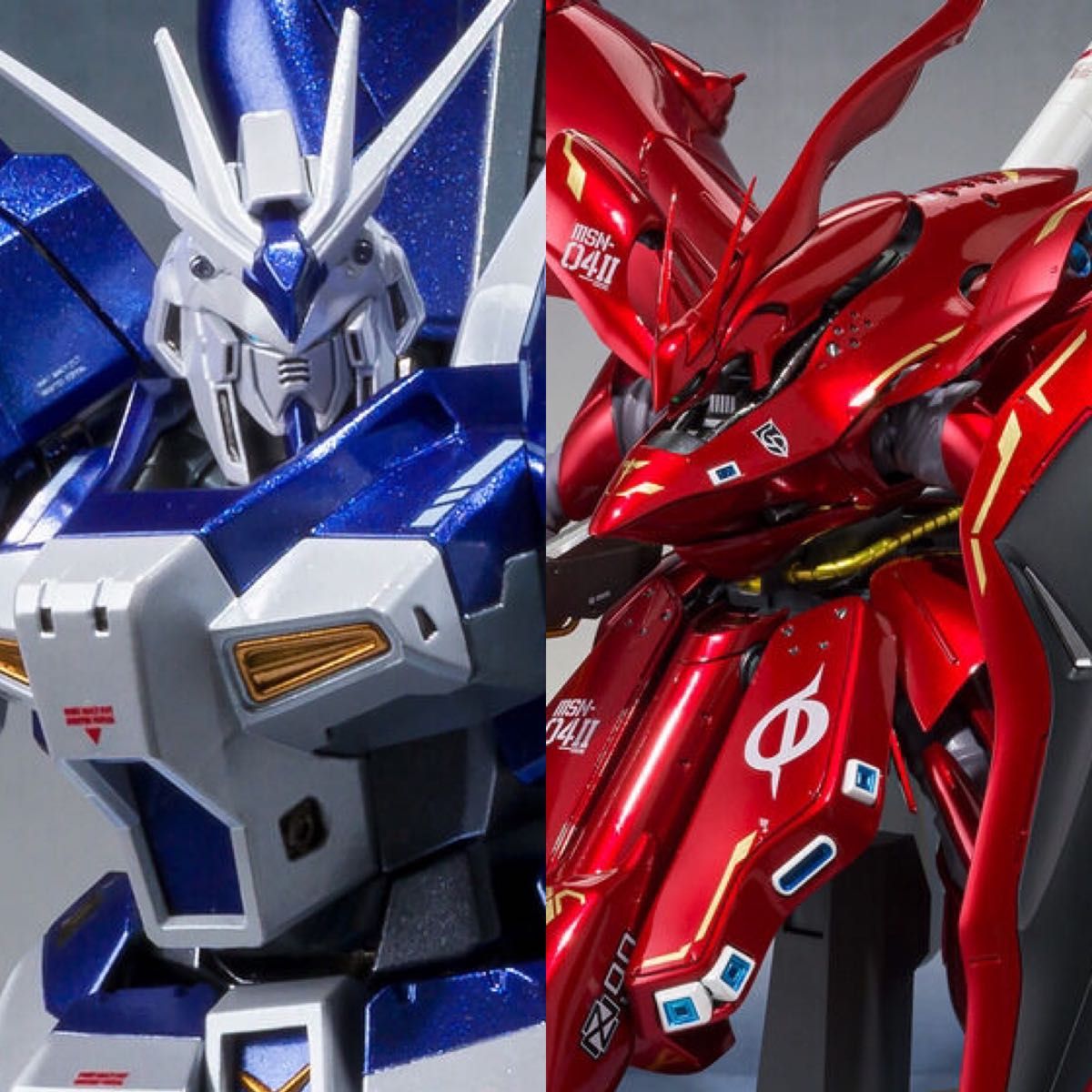 METAL ROBOT魂 ｢Hi-νガンダム｣｢ナイチンゲール｣ メタリック SPECIAL COLOR 2体セット 未開封