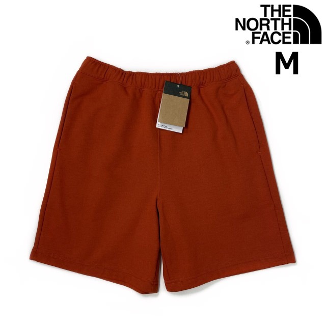 売切り【正規新品】THE NORTH FACE HERITAGE PATCH SHORT ショートパンツ スウェット US限定 ロゴパッチ スポーツ キャンプ(M)茶 190110-25