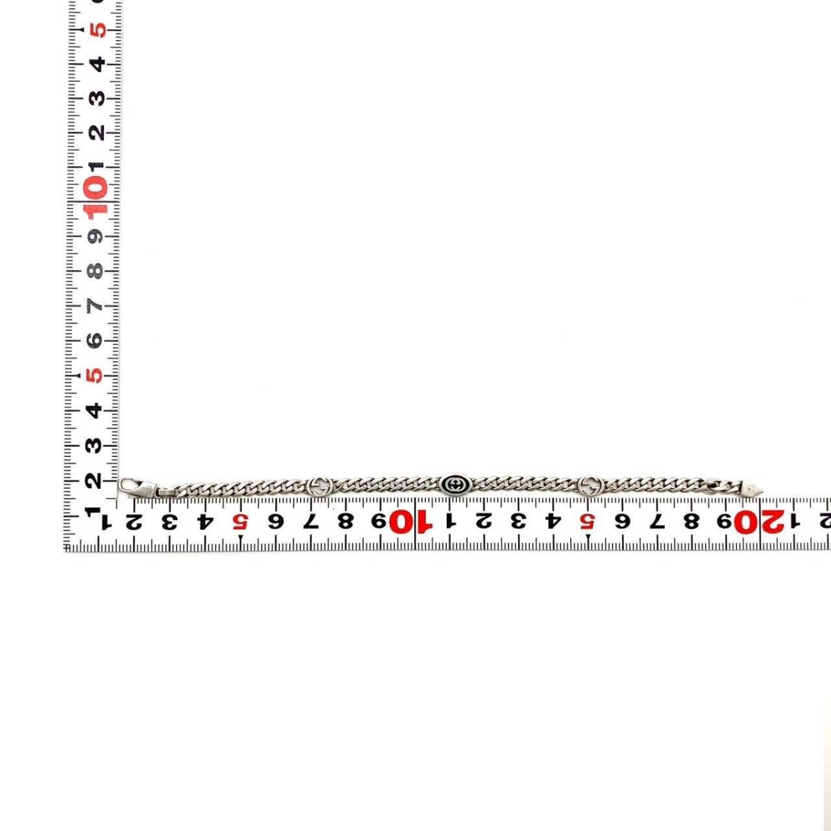 グッチ ブレスレット インターロッキングG シルバー925 60322の画像8