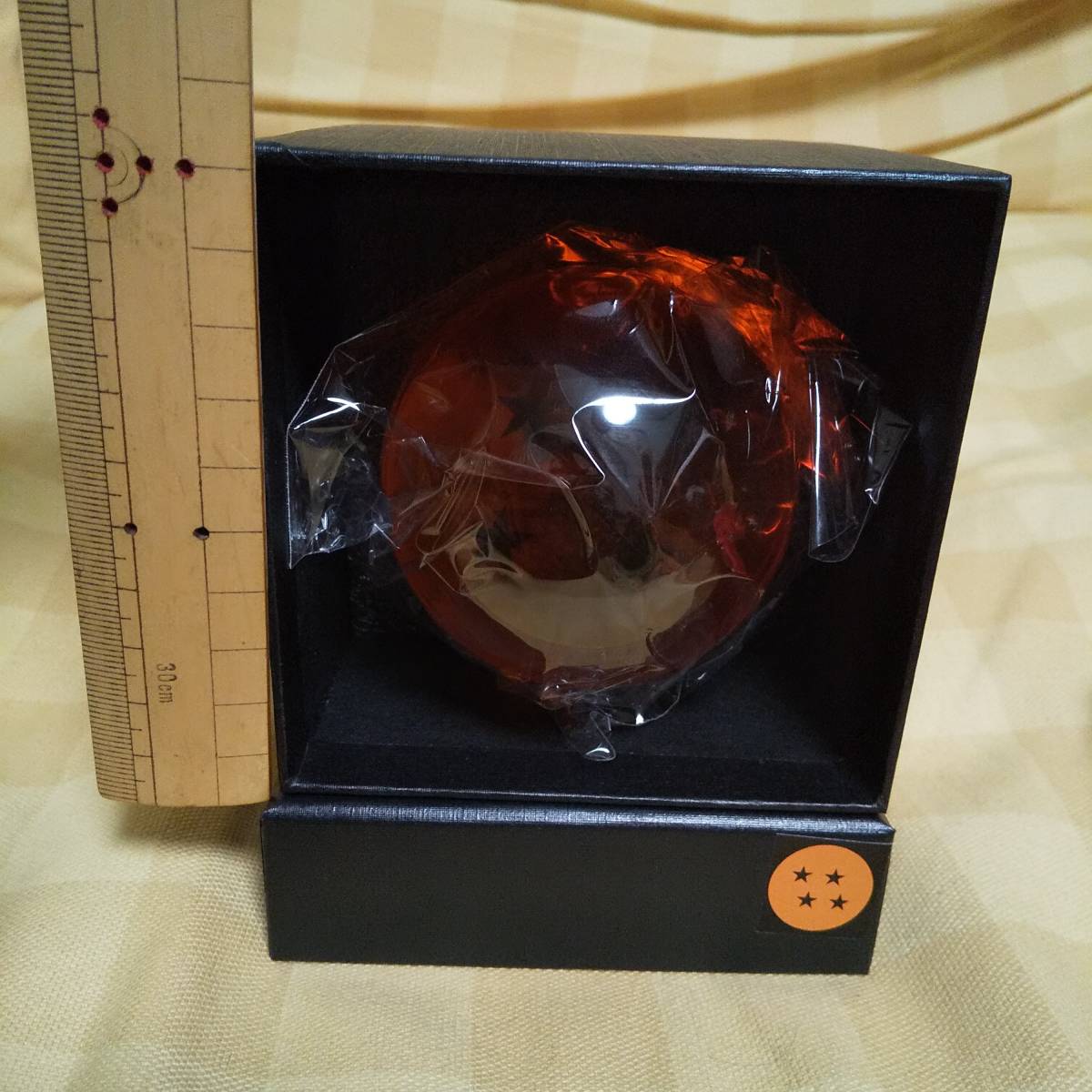 新品 未使用 ドラゴンボール CRYSTAL BALL クリスタルボール 神龍星球 四星球 オレンジ　送料510円～_画像1