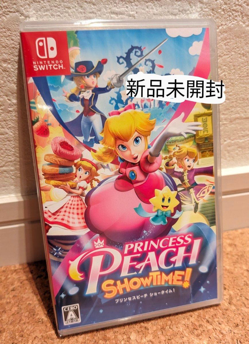 【新品未開封】プリンセスピーチ　ショータイム！ Nintendo Switch ソフト