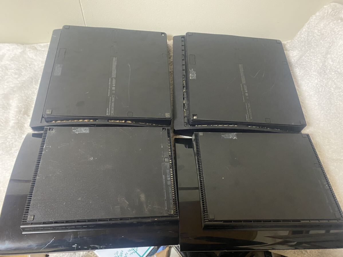 ジャンク SONY PS3 本体のみ 4台セット まとめて（CECH-2000A 2500B 4000B 4200Cまとめ)_画像4