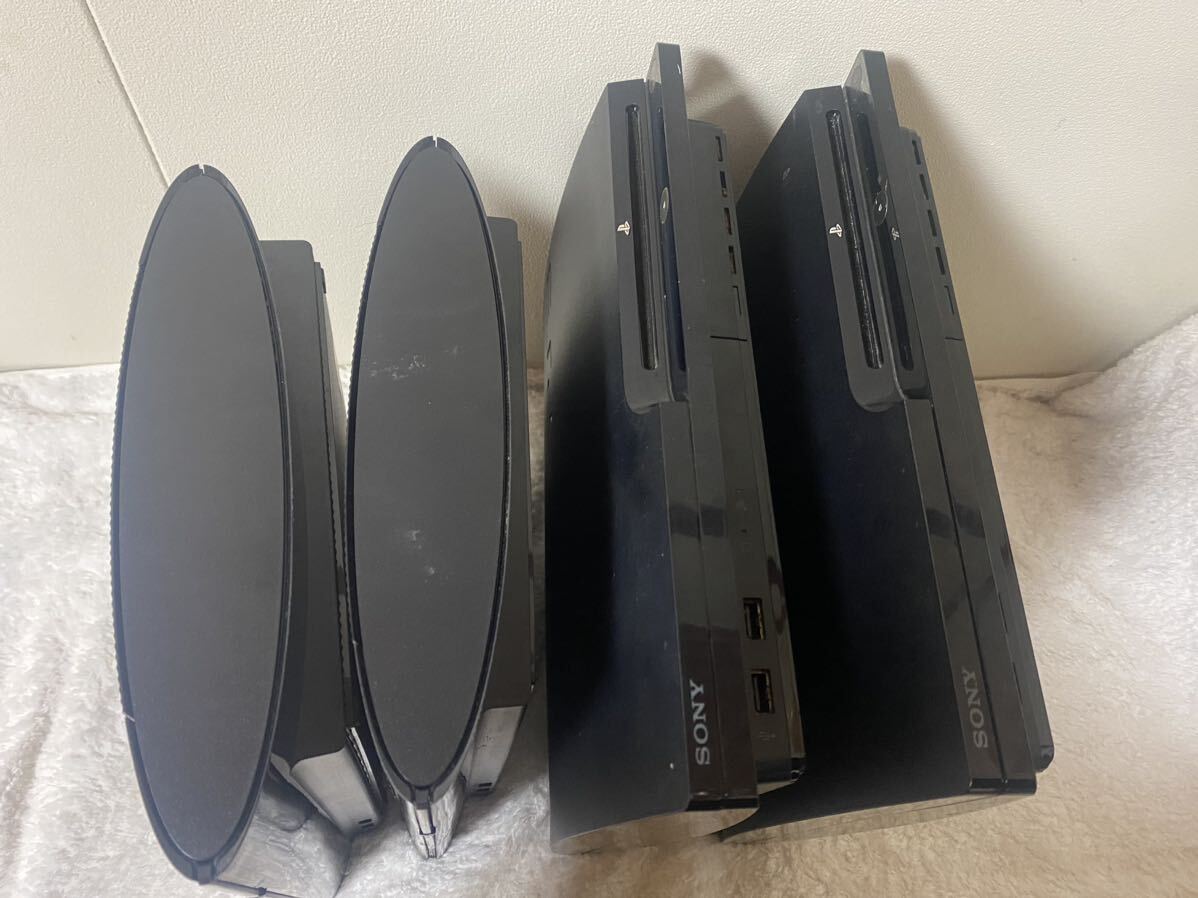 ジャンク SONY PS3 本体のみ 4台セット まとめて（CECH-2000A 2500B 4000B 4200Cまとめ)_画像2