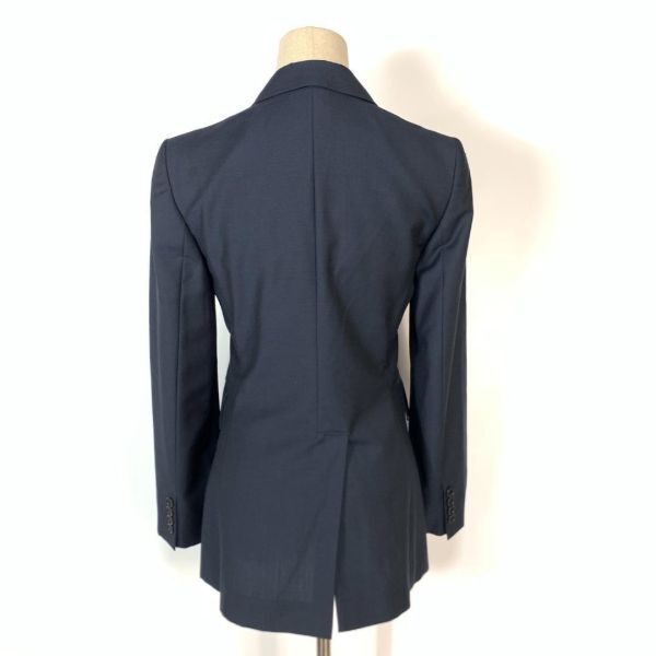  Старая Англия mo волосы длинный tailored jacket темно-синий OLD ENGLAND casual Event церемония карман иметь 36 B5113