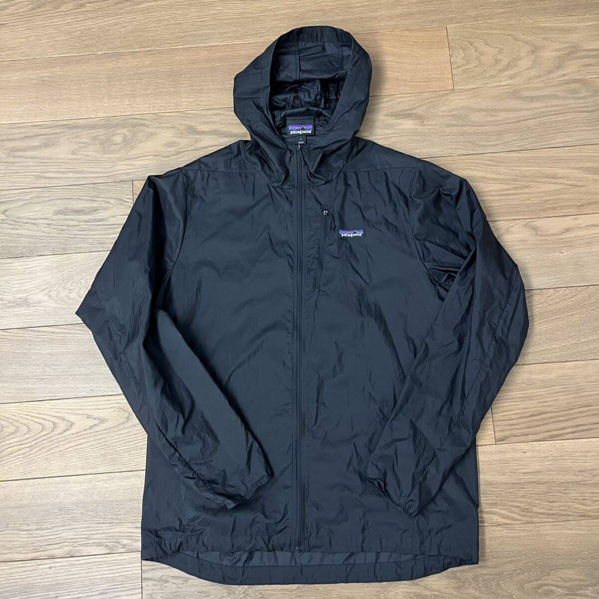 パタゴニア patagonia フーディニ・ジャケット BLK黒 Lの画像1