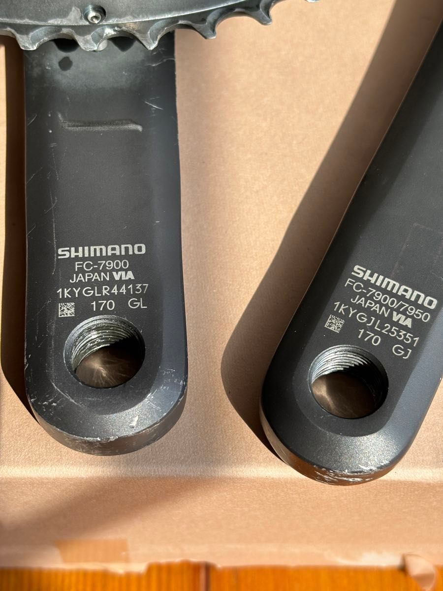シマノ デュラエース FC-7900 170㎜ 52-39t ロードバイク シマノ デュラエース FC-7900 170㎜ 52-39t ロードバイク