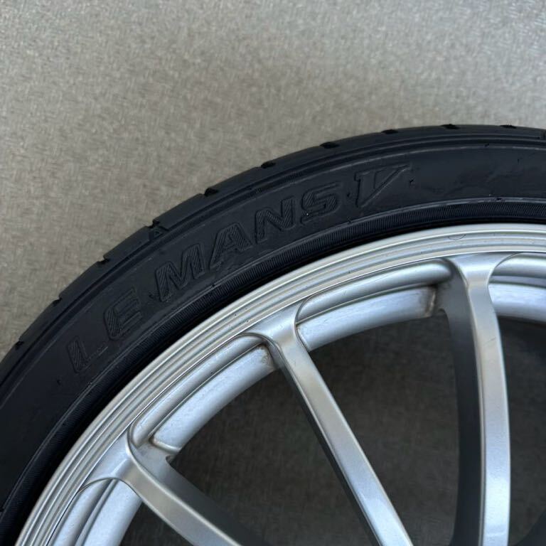 ADVAN Racing RT 4本セット 215/40R18 18×8J+50 5H-100 アドバンレーシング ダンロップ ルマンⅤ 86 BRZ レガシィ プリウス カローラの画像6