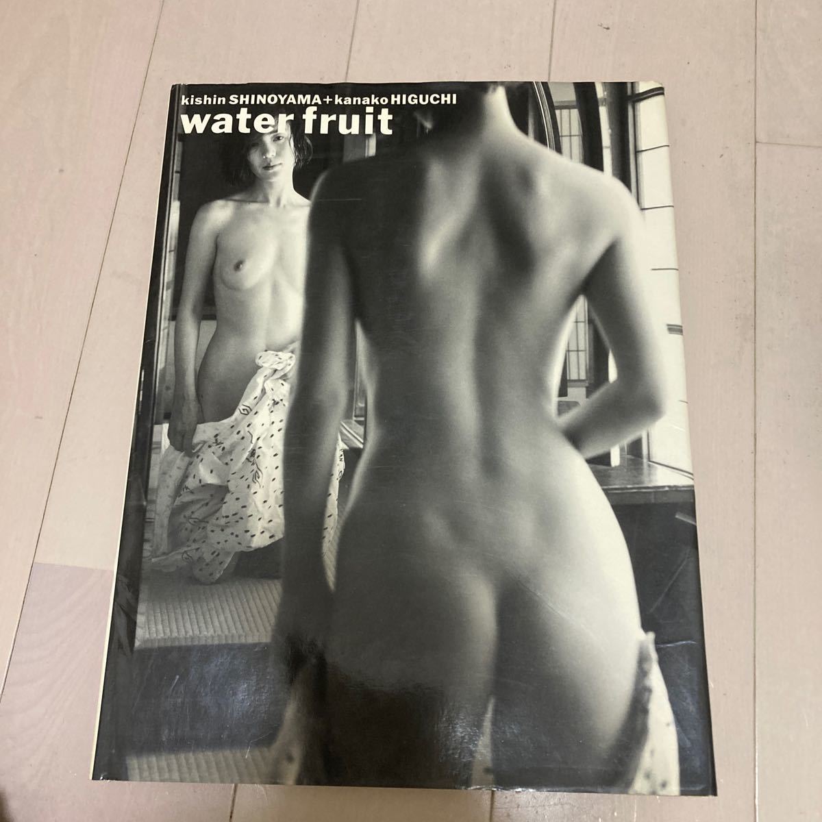 篠山紀信 樋口可南子 写真集 water fruitの画像1