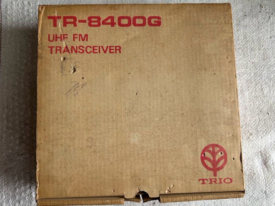  Trio 430M Hz band FM transceiver TR-8400G Junk 