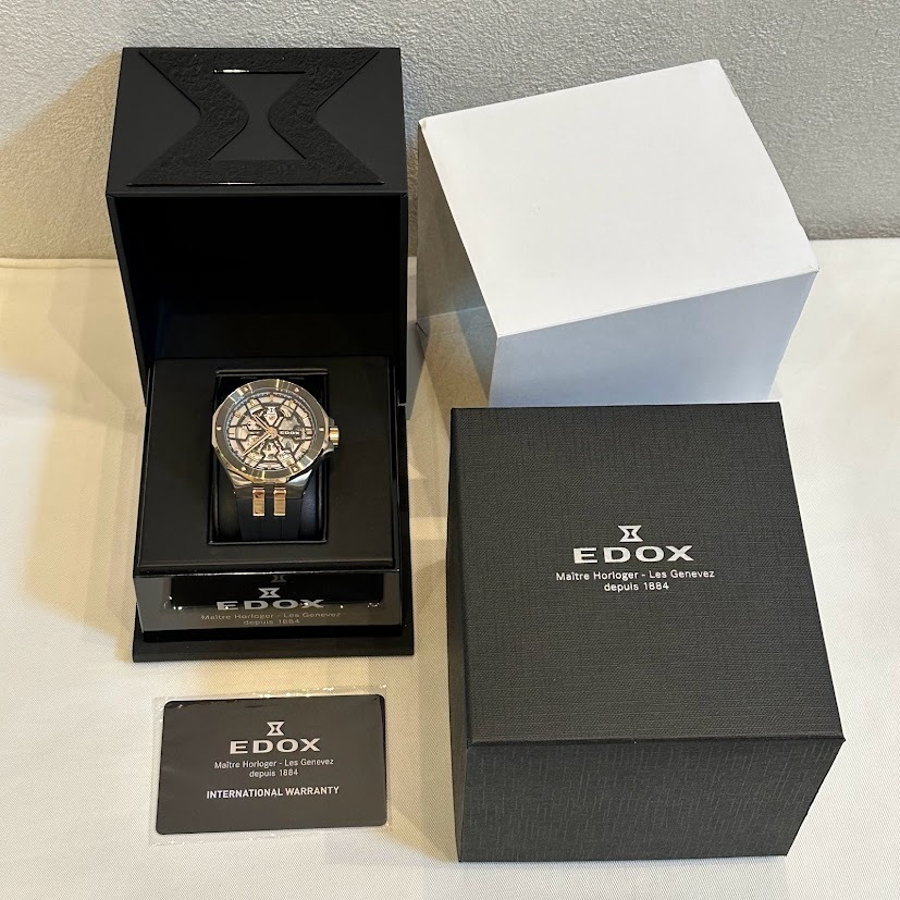 ★ EDOX エドックス DELFIN デルフィン 腕時計 自動巻き 85303の画像9