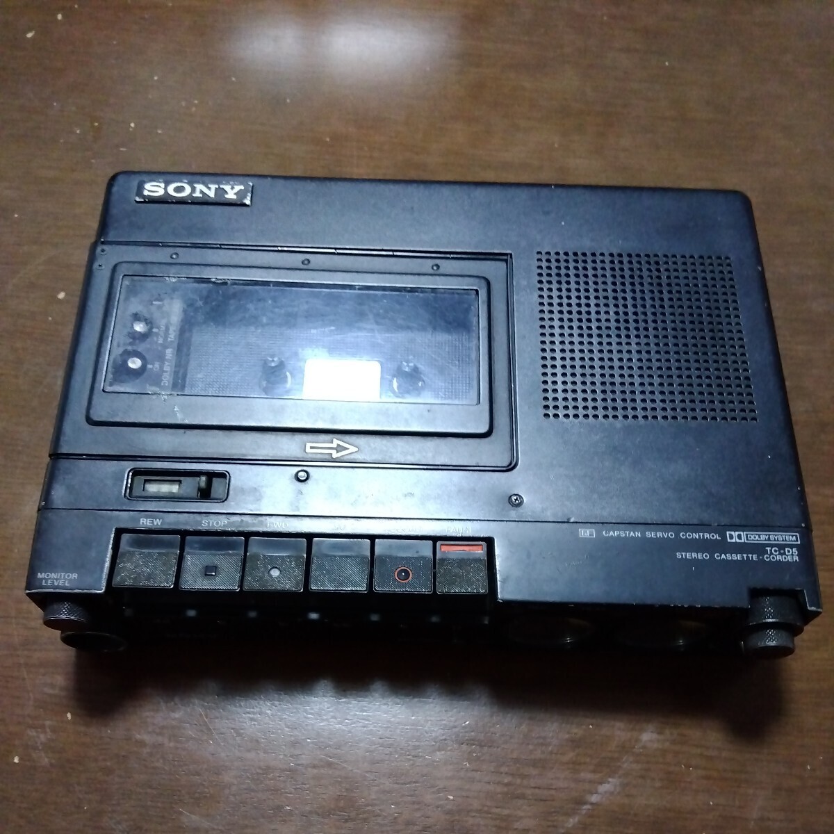 即決　通電入りました　SONY ソニー　TC-D5