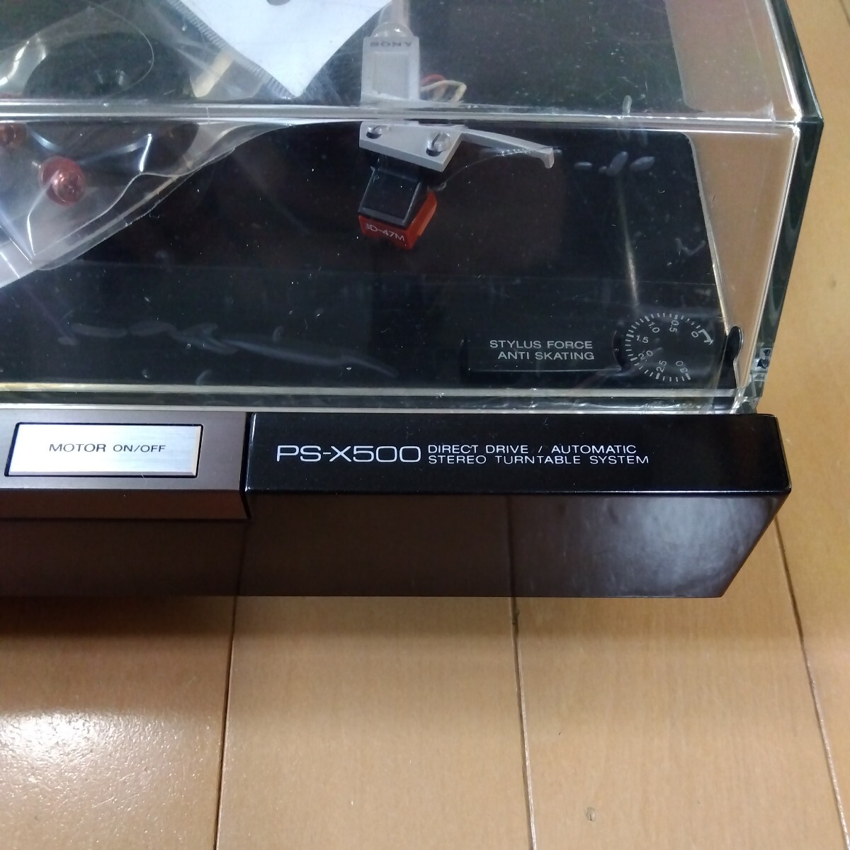 即決 動作品 レコードプレーヤー SONY PS-X500 の画像2