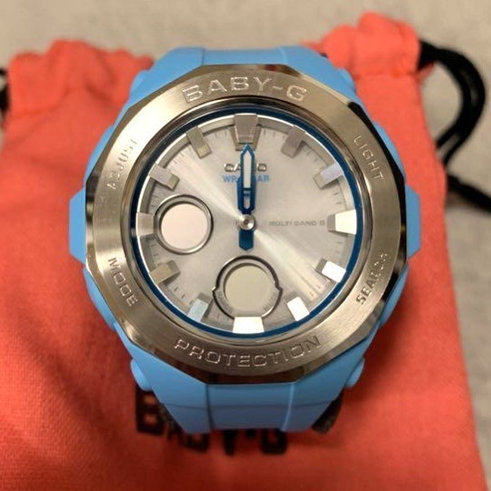 【カシオ】 ベビージー レディース 新品 腕時計 BGA-2250-2AJF 電波ソーラー ブルー 未使用品 女性 CASIO