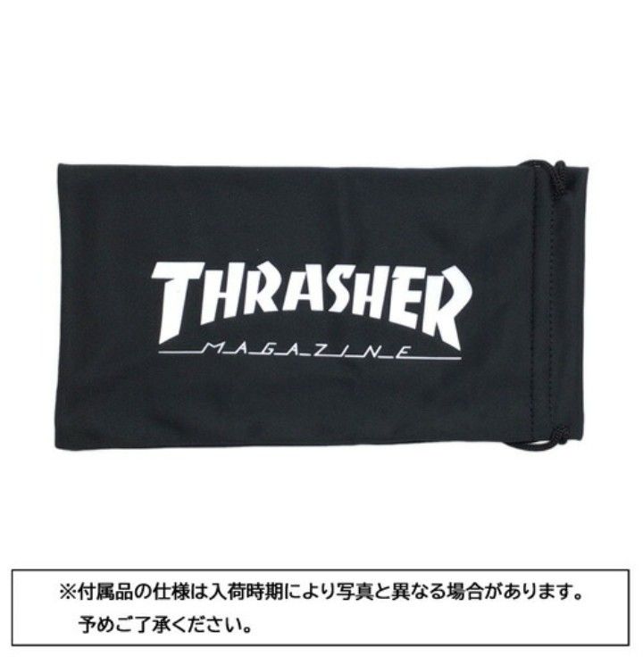 ★【2024年継続モデル・新品】THRASHER スラッシャー　曇り止め 偏光サングラス　男女兼用　1050AF-BK-SMP