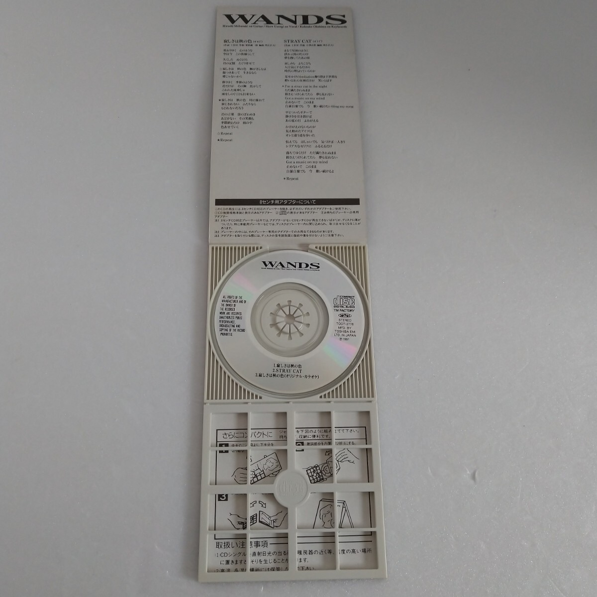 WANDS「寂しさは秋の色」 8cm CD_画像3