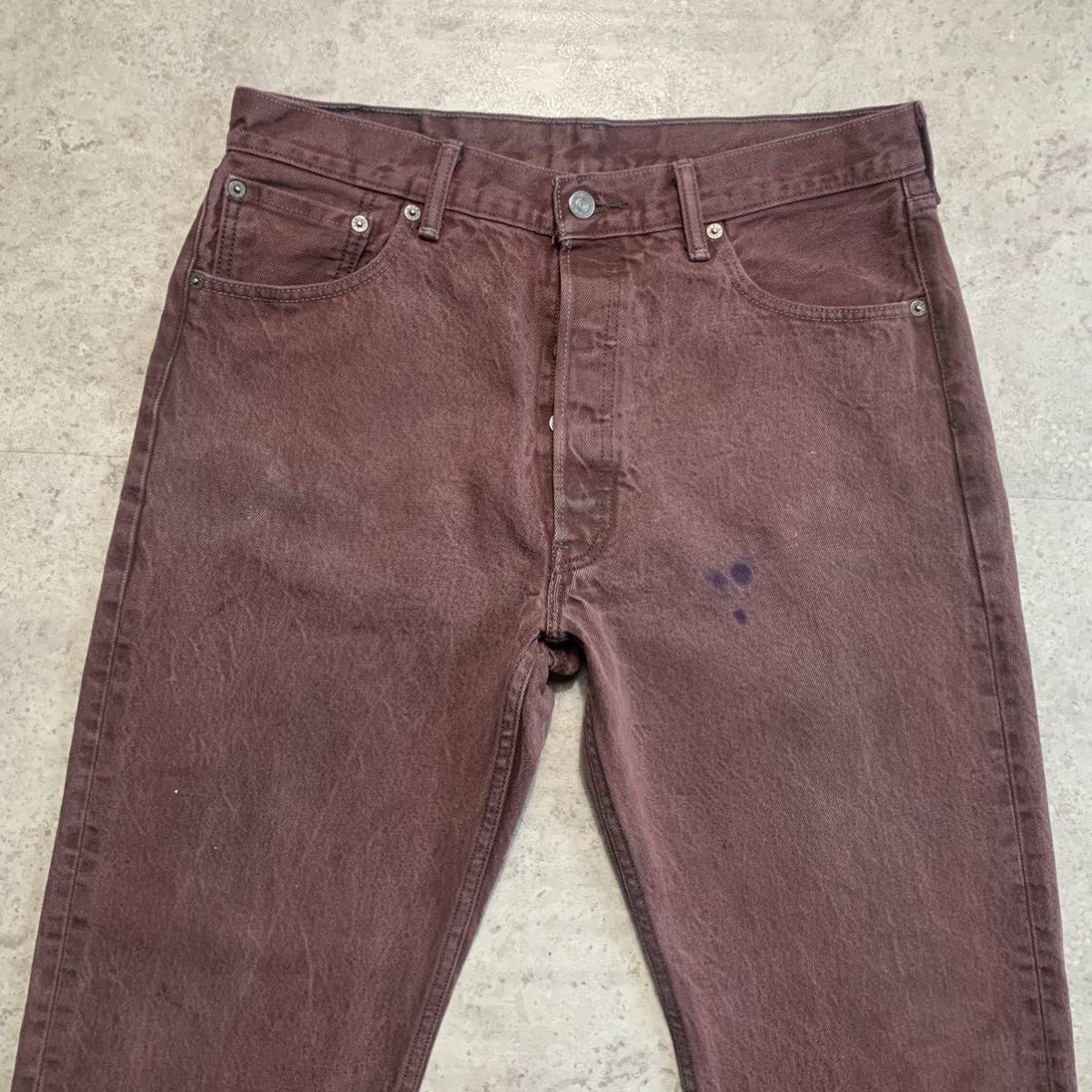 Levi's リーバイス 501xx デニム ジーンズ レッド W36 L34 Levi's リーバイス 501xx デニム ジーンズ レッド W36 L34