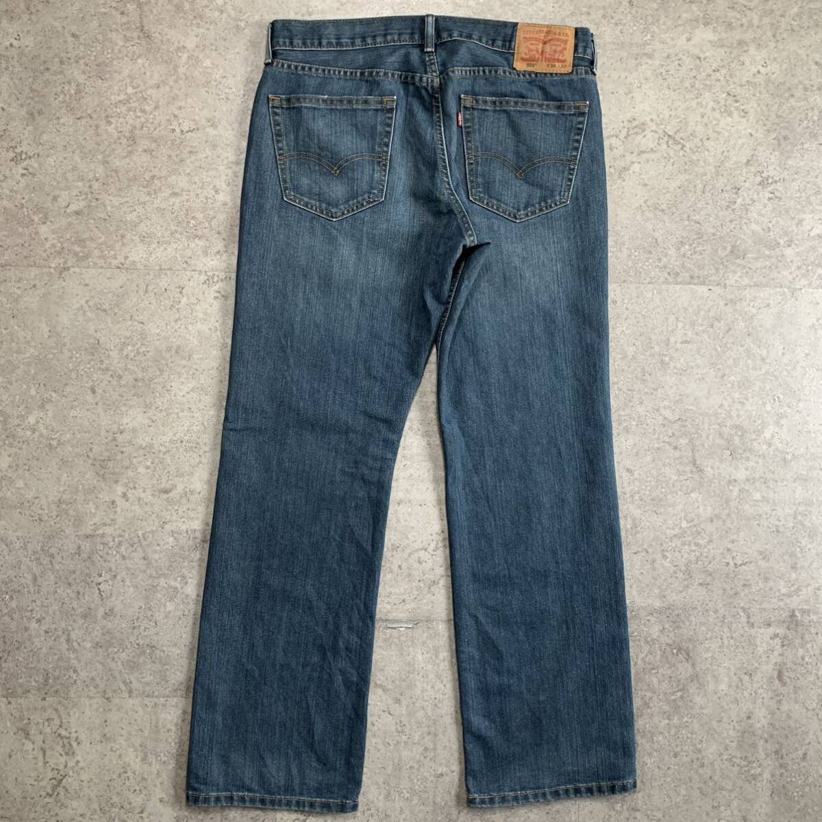 Levi's リーバイス 559 ワイド ジーンズ デニムパンツ W34 L32 ストレート 古着 ブルー