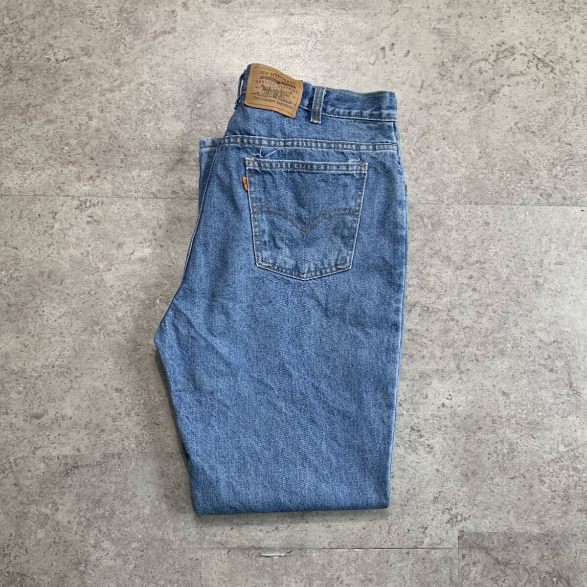 Levi's リーバイス ジーンズ デニムパンツ ブルー 古着 W36 L30 カナダ製_画像1