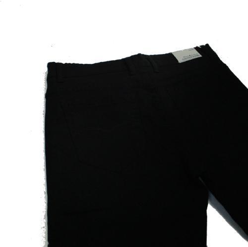 【L-XL】定番■スリムフィット■ ストレッチパンツ ストレッチ パンツ 新品 メンズ スキニー パンツ 黒/ブラック 33_画像7