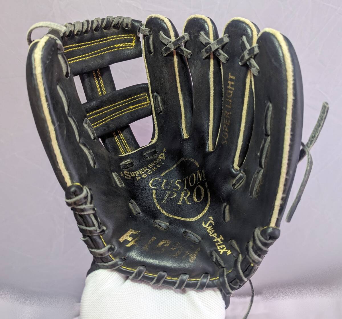 ファルコン 右投げ グローブ カスタムプロ 野球 子供用 FALCON FG-121 baseball gloves mitts ミット グラブの画像1