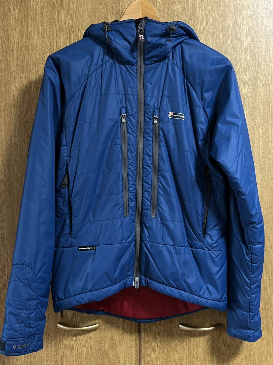 MONTANE FLUX JACKET XS プリマロフト マウンテンパーカー モンテーン