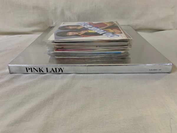 3LP-BOX + 7inch盤15枚セット ピンク・レディー PINK LADY いろいろまとめて ペッパー警部 SOS カルメン’77 渚のシンドバッドの画像7