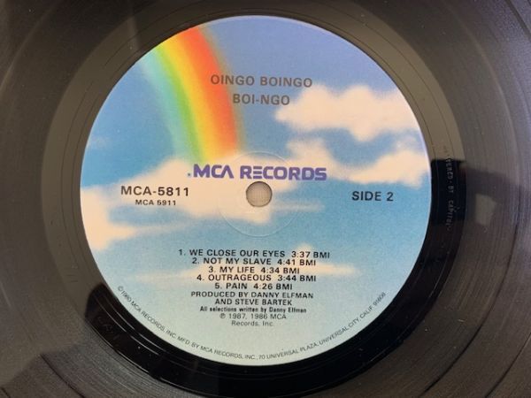 米 オインゴ・ボインゴ Oingo Boingo / Boi-Ngo US盤 MCA-5811 / 076732581117_画像5
