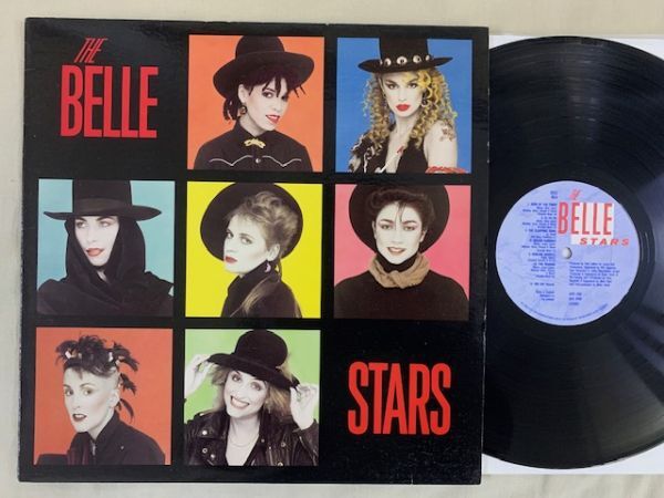 英 ベル・スターズ THE BELLE STARS 「IKO IKO」 UK盤 STIFF SEEZ45_画像1