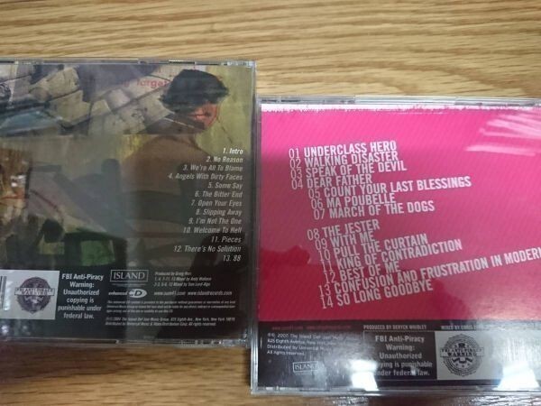 ★☆Ｓ06953　Sum 41（サム・フォーティーワン)【Chuck】【Underclass Hero】　CDアルバムまとめて２枚セット☆★_画像2